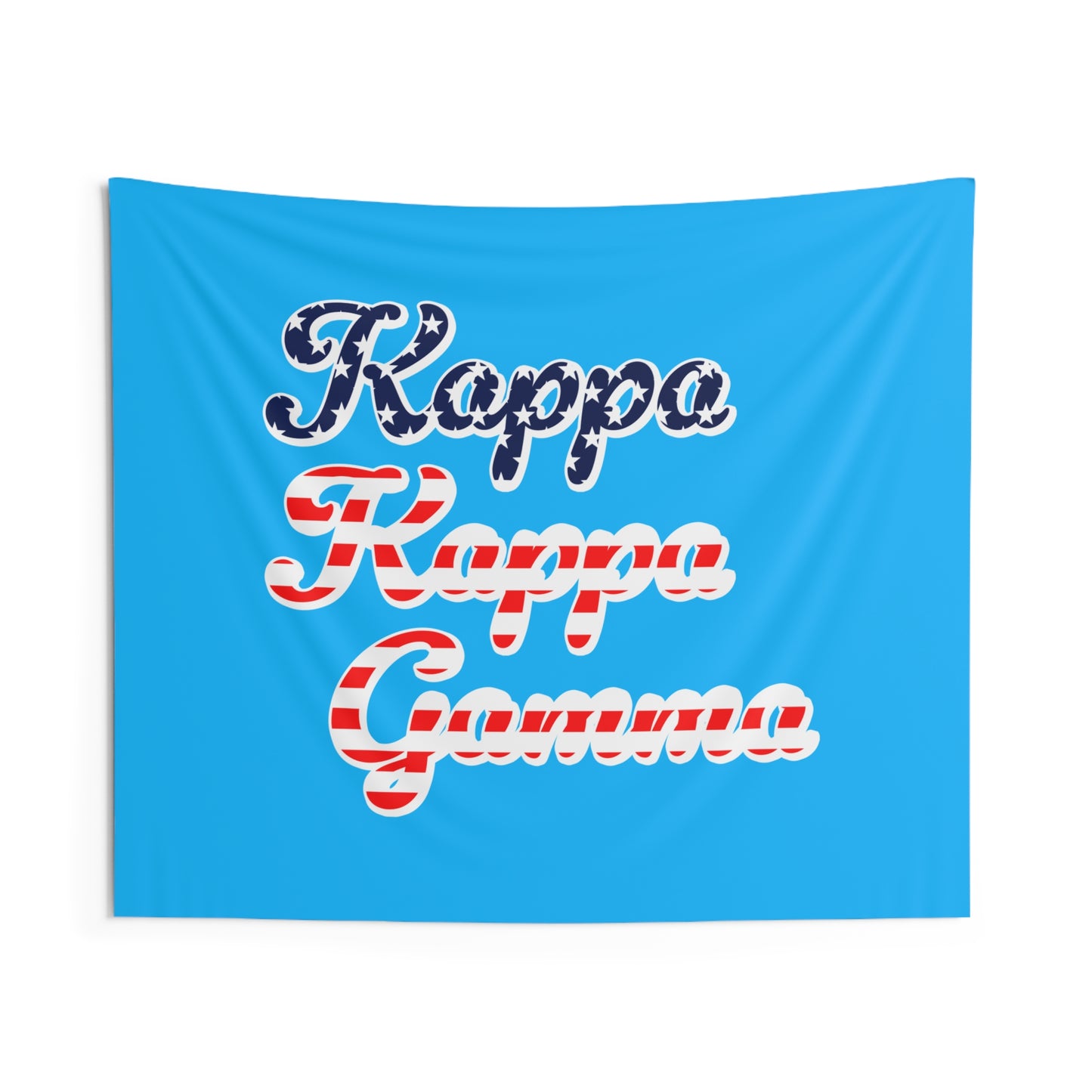 Kappa Kappa Gamma American Flag Pattern Sorority Wall Flag for Dorms & Apartments