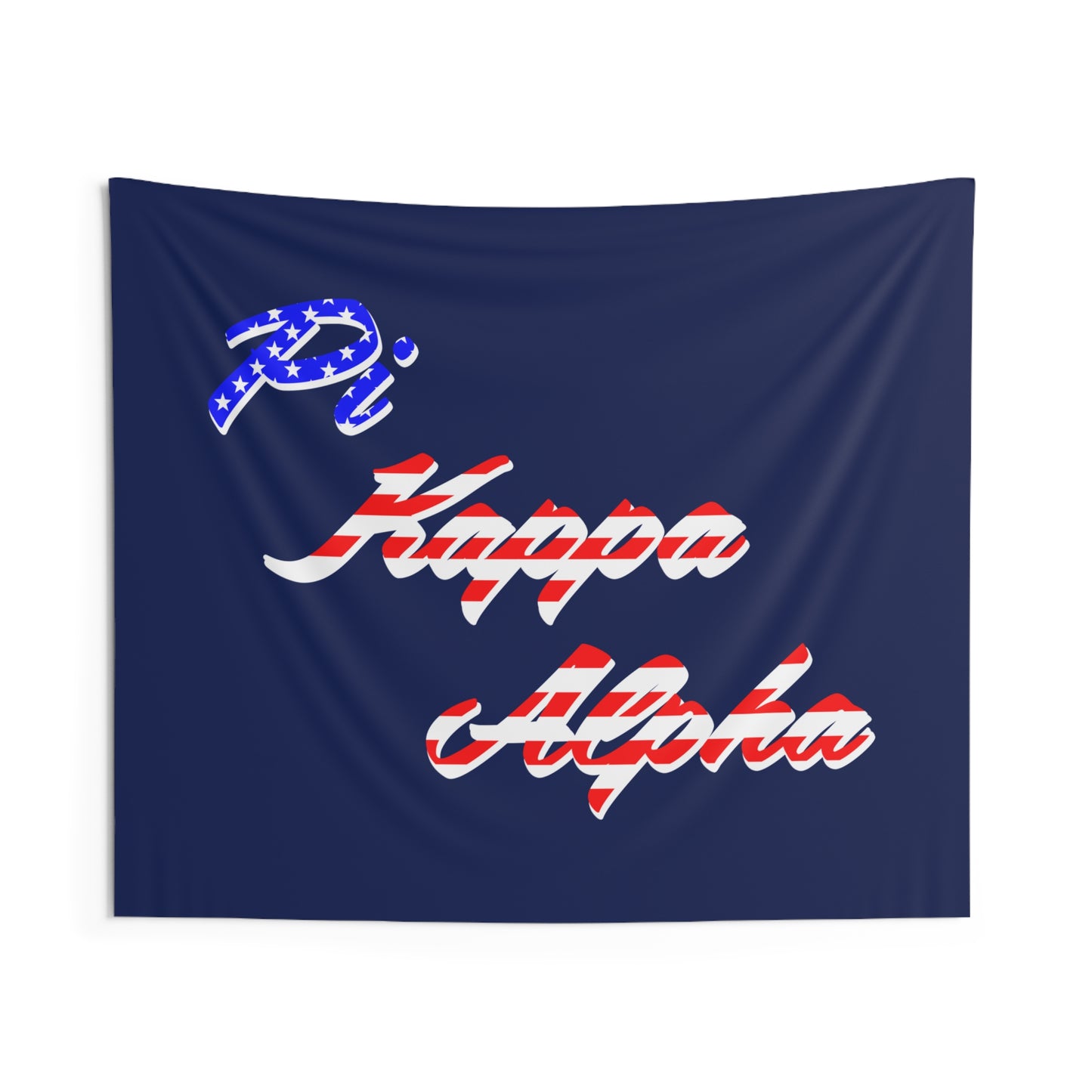 Pi Kappa Alpha American Flag Pattern Fraternity Wall Flag for Dorms & Apartments