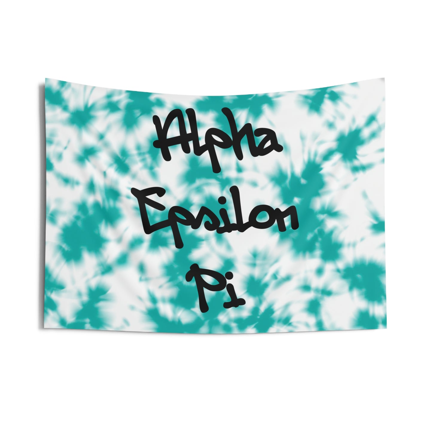 Alpha Epsilon Pi Blue Tie Dye Wall Flag Fraternity Home Decoration for Dorms & Apartments