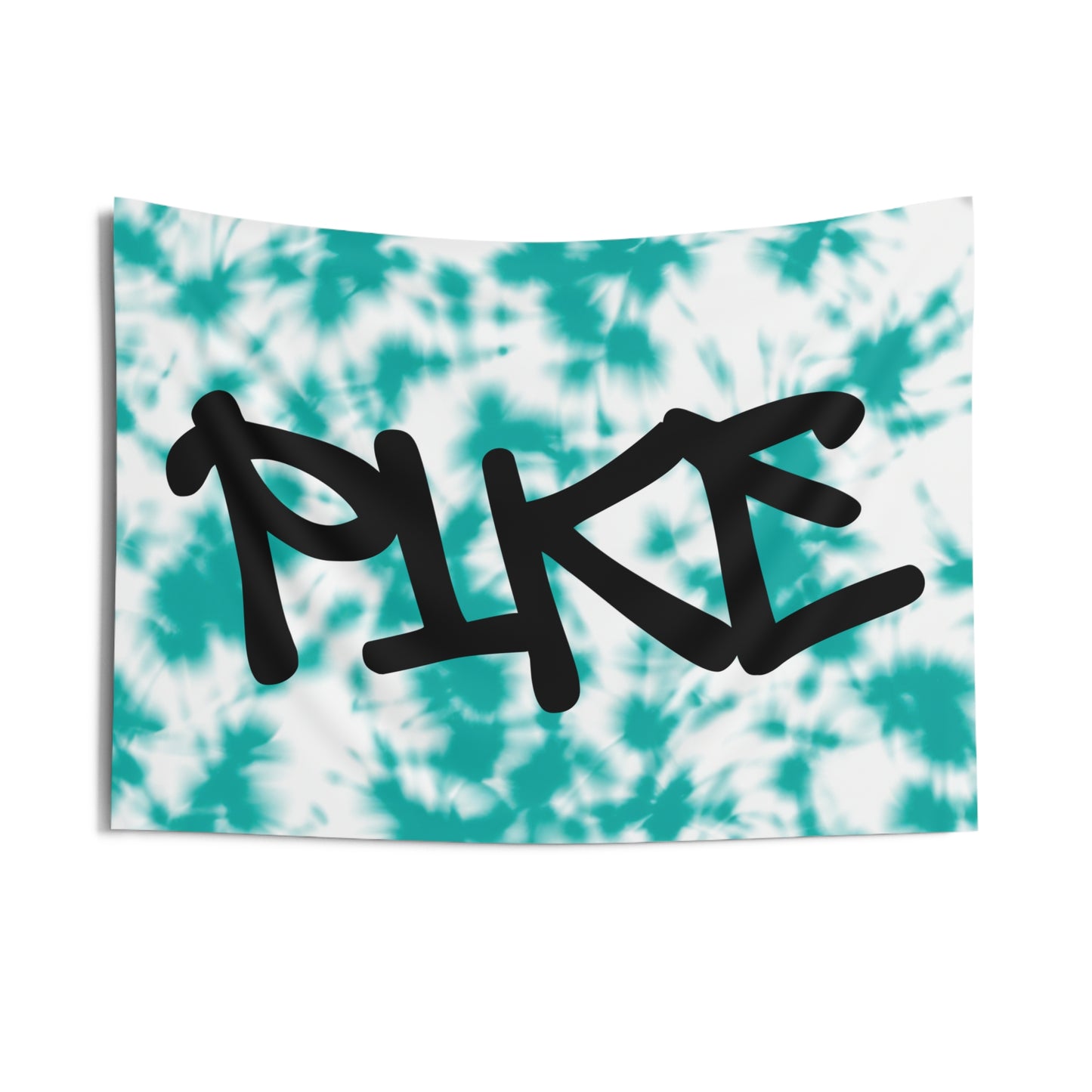 Pi Kappa Alpha Blue Tie Dye Wall Flag Fraternity Home Decoration for Dorms & Apartments