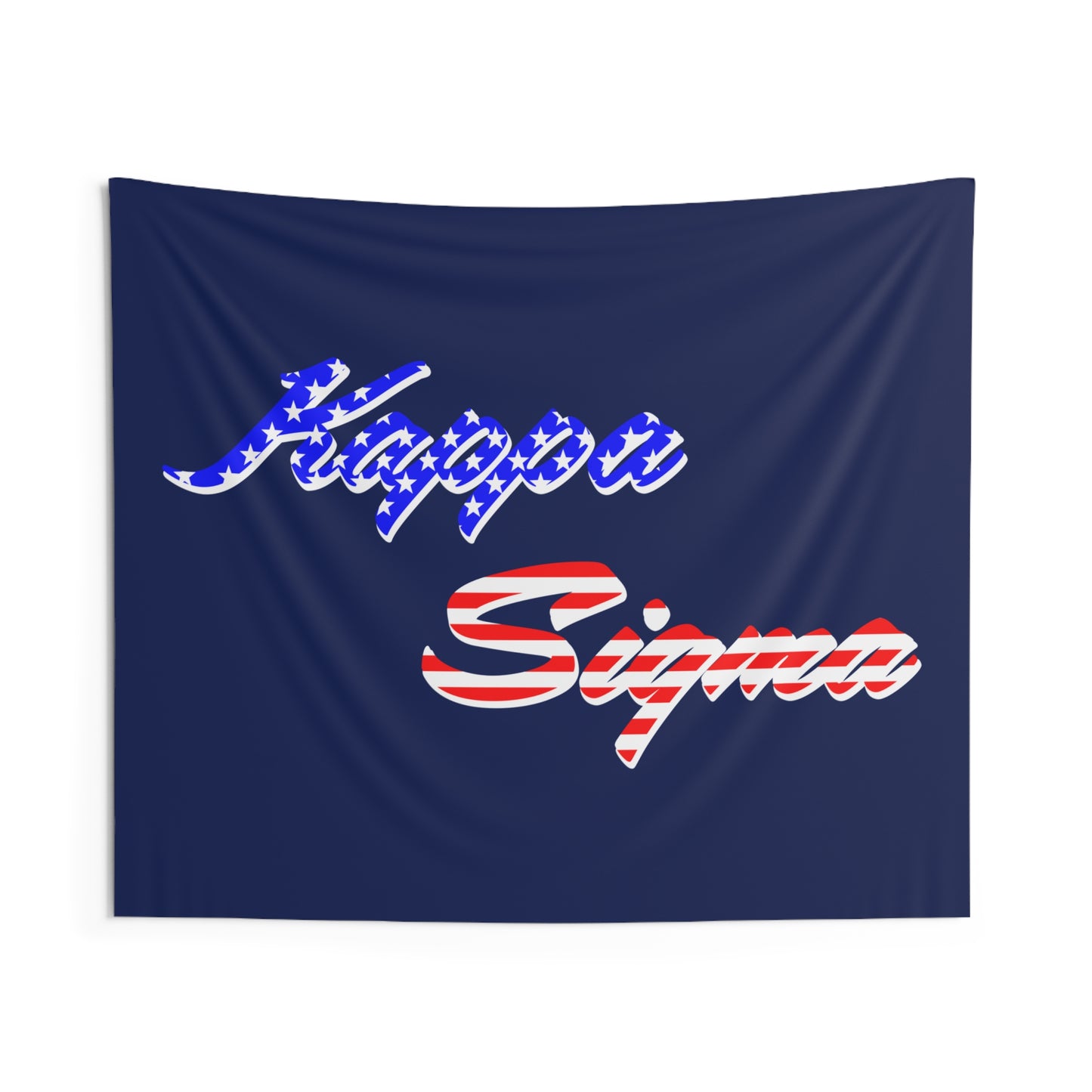 Kappa Sigma American Flag Pattern Fraternity Wall Flag for Dorms & Apartments