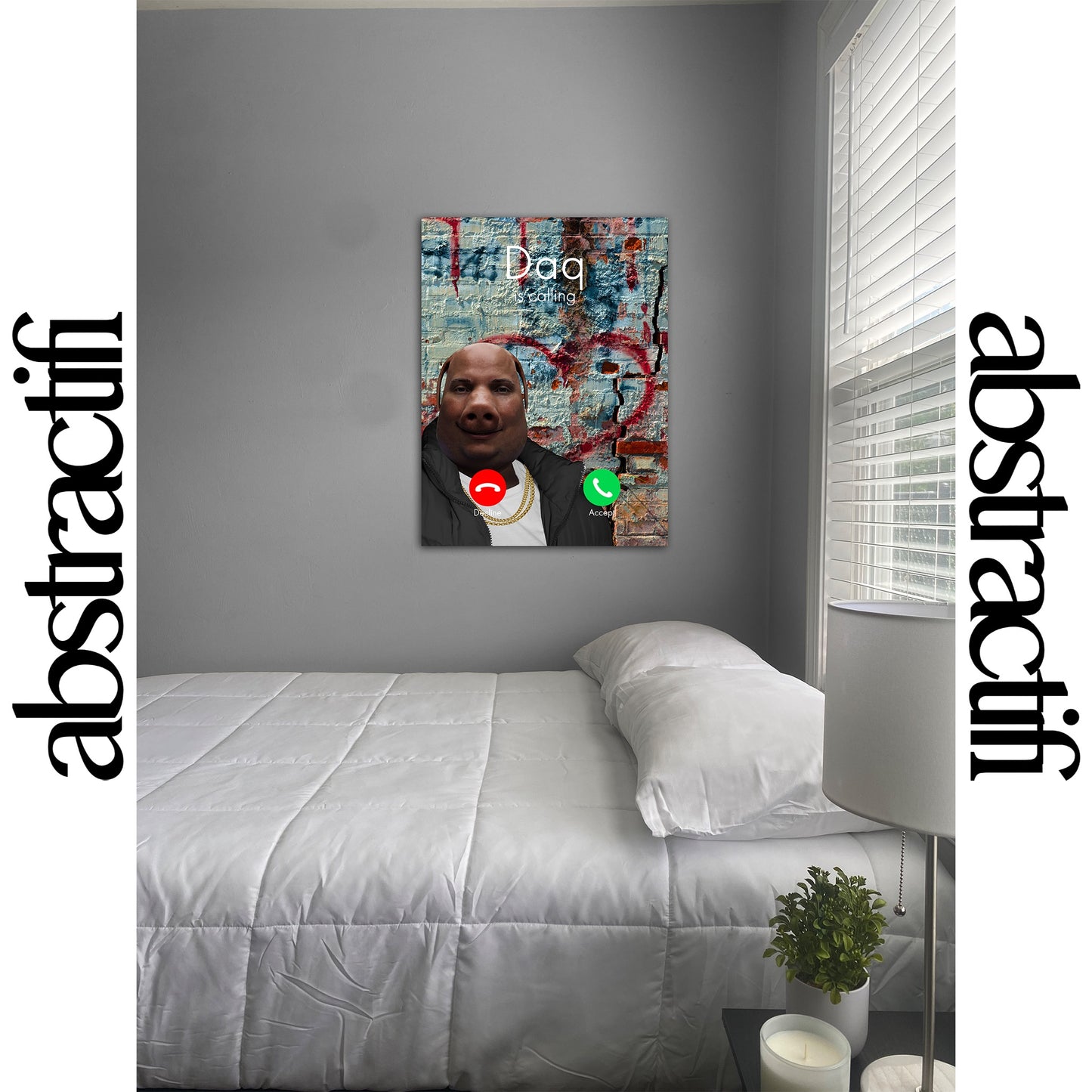 Daq is Calling... Meme Poster Wall Decoration for Dorms & Apartments