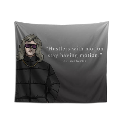 Newton's First Law of Motion Meme Flag Room Decoration for College Student Dorms & Apartments